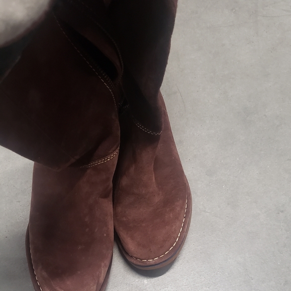 Hush puppies suede boots - Picture 5 of 9